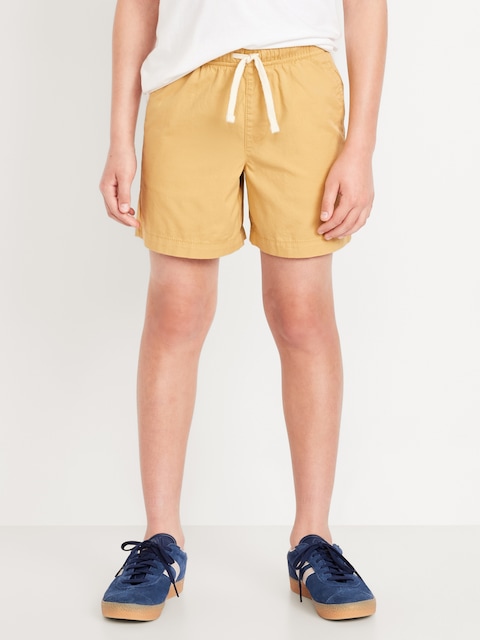 Above Knee Twill Pull-On Shorts for Boys