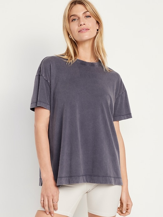 Image number 1 showing, Oversized EveryWear Tunic T-Shirt