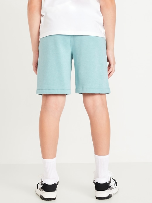 View large product image 2 of 5. Fleece Jogger Shorts for Boys (At Knee)