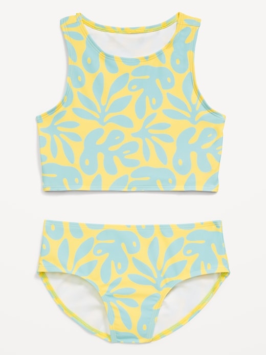 View large product image 1 of 1. Printed Tankini Swim Set for Girls