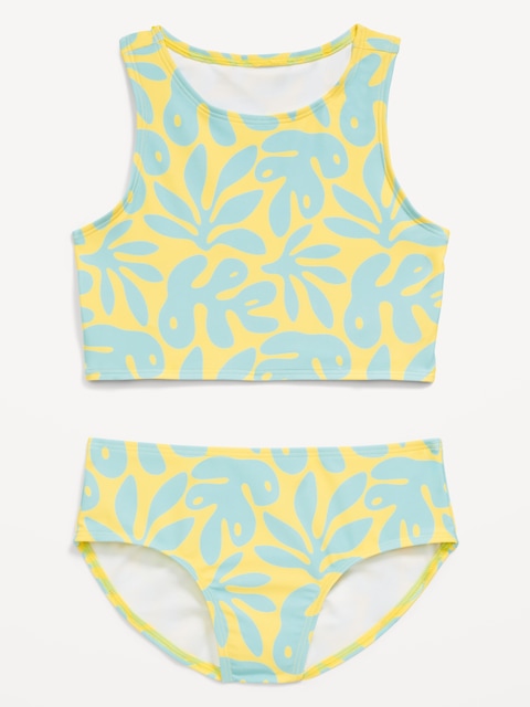 Printed Tankini Swim Set for Girls