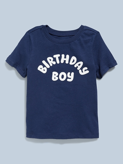 View large product image 1 of 4. Birthday Graphic T-Shirt for Toddler Boys