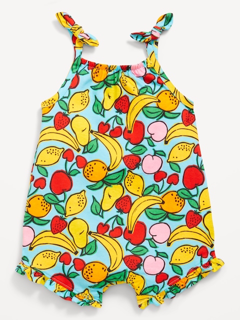 Barboteuse une-pièce sans manches avec boucle pour bébé