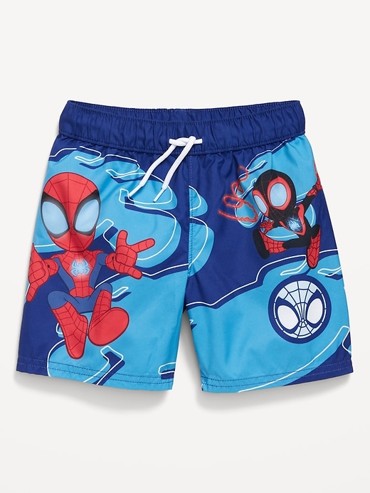 View large product image 1 of 1. Licensed Graphic Swim Trunks for Toddler Boys