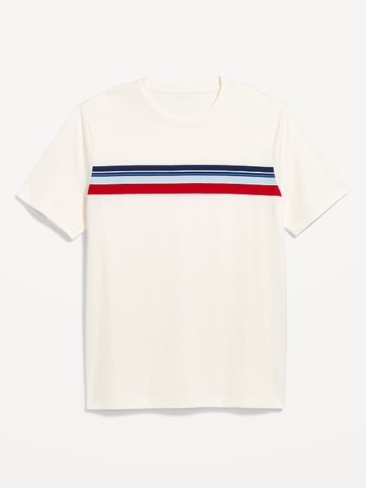 Image number 4 showing, Crew-Neck Striped T-Shirt