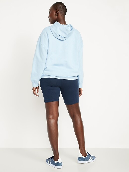 Image number 5 showing, High-Waisted Biker Shorts -- 8-inch inseam