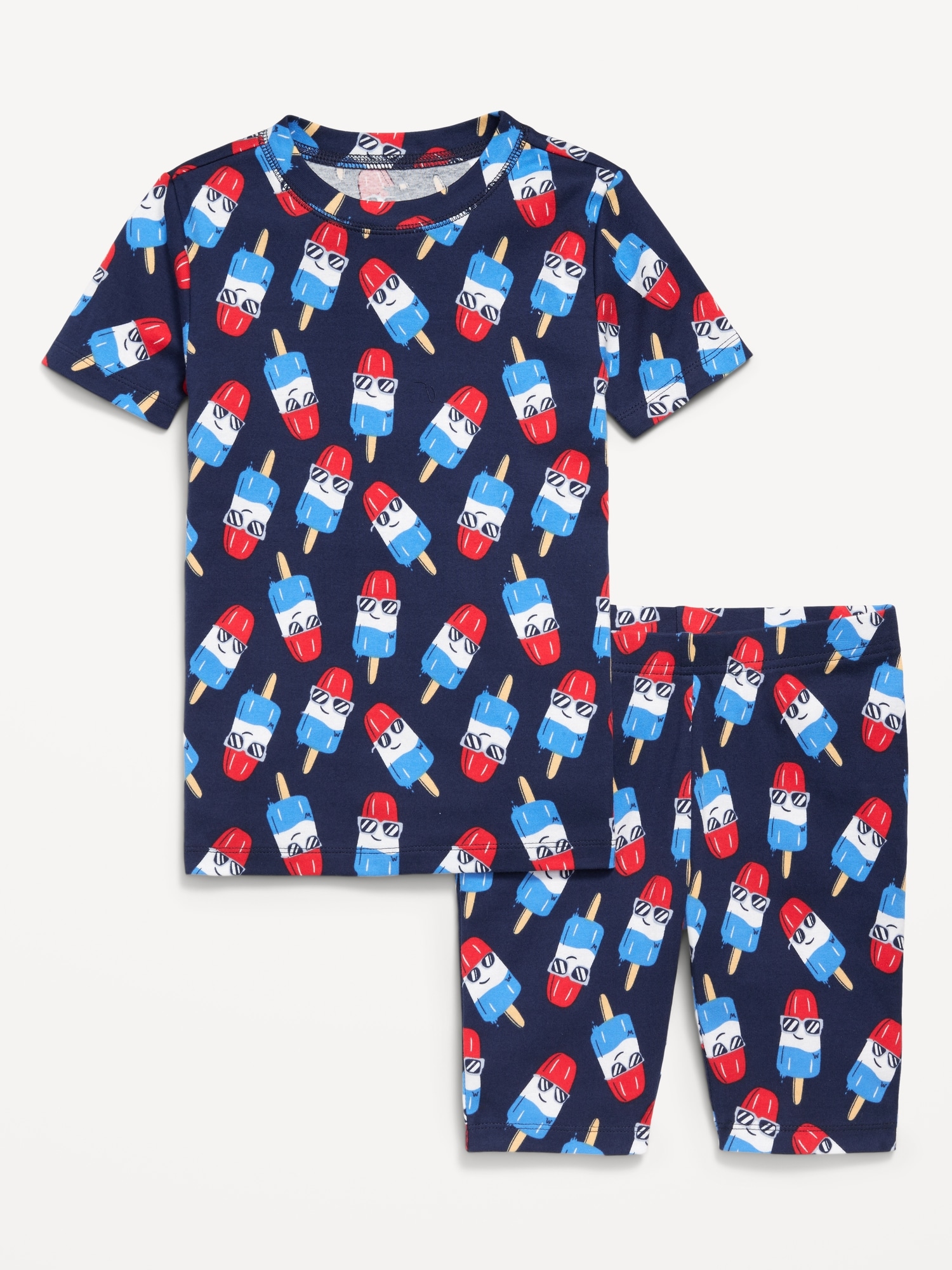 Printed Snug-Fit Pajama Set for Boys