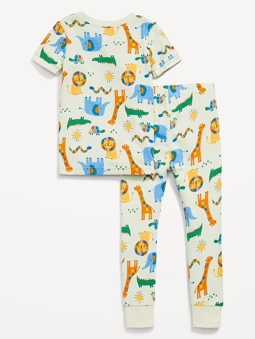View large product image 2 of 2. Printed Snug-Fit Pajama Set for Toddler & Baby