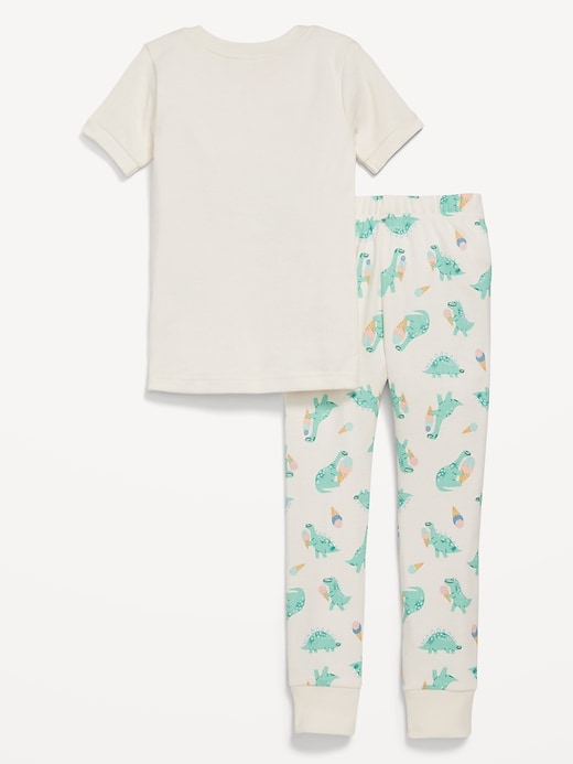 View large product image 2 of 2. Snug-Fit Graphic Pajama Set for Toddler & Baby
