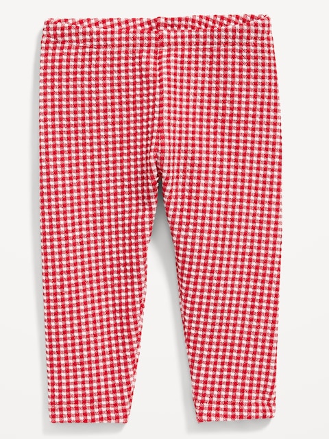 Printed Textured-Knit Capri Leggings for Toddler Girls