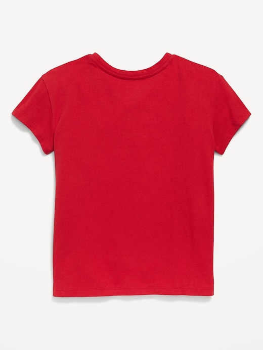 View large product image 2 of 2. Disney© Minnie Mouse Graphic T-Shirt for Girls