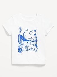 L'image numéro 1 présente T-shirt manches courtes à logo imprimé à pour fille