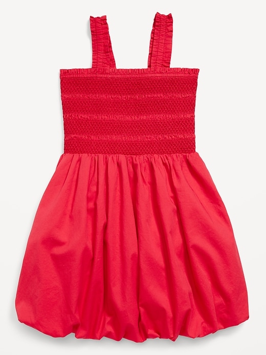 Image number 3 showing, Sleeveless Smocked Bubble Dress for Girls