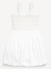 View large product image 3 of 4. Sleeveless Smocked Bubble Dress for Girls