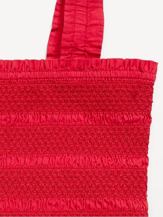 Image number 5 showing, Sleeveless Smocked Bubble Dress for Girls
