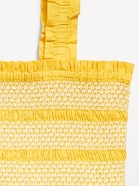 View large product image 4 of 4. Smocked Peplum Tank Top for Girls