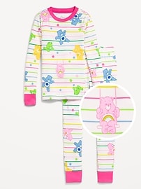 View large product image 3 of 3. Licensed Graphic Snug-Fit Pajama Set for Girls