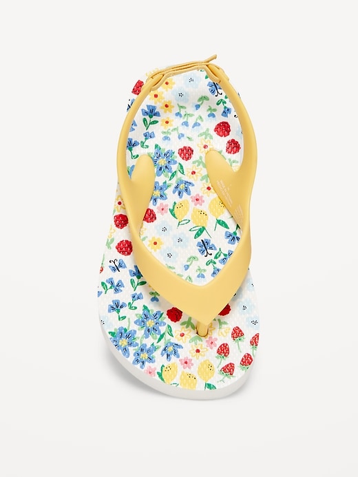 View large product image 2 of 4. Flip-Flop Sandals for Toddler Girls (Partially Plant-Based)