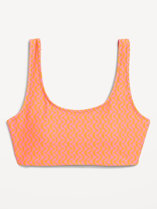 Image number 4 showing, Matte Scoop-Neck Bikini Swim Top