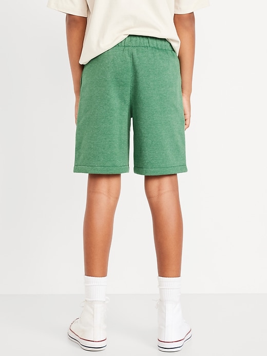 View large product image 2 of 5. Fleece Jogger Shorts for Boys (At Knee)