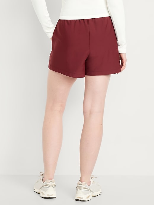 Image number 5 showing, High-Waisted PowerSoft Shorts -- 3.5-inch inseam