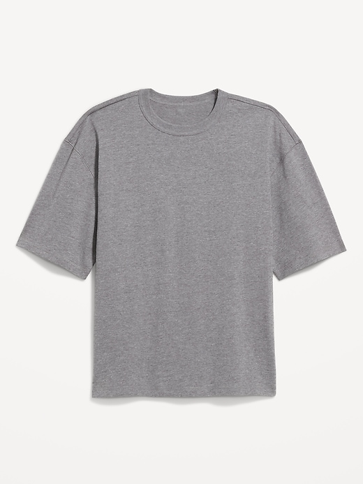 Image number 4 showing, Garment-Dyed Cropped T-Shirt