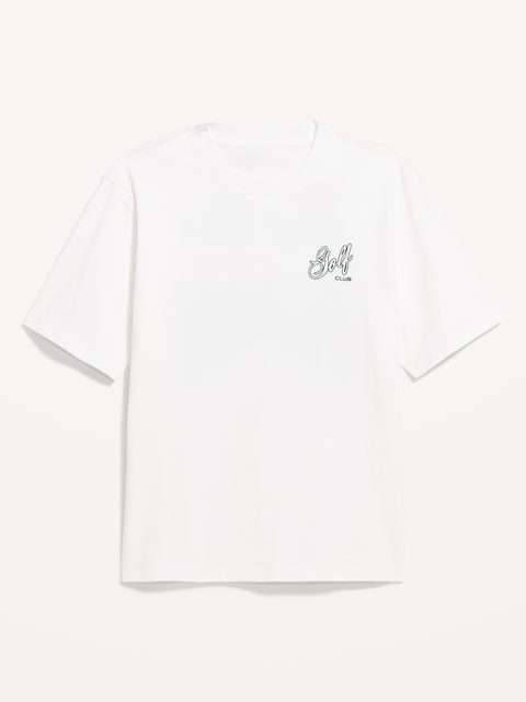 Heavyweight Crew-Neck Graphic T-Shirt