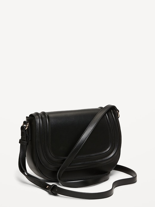 View large product image 1 of 1. Saddle Crossbody Bag