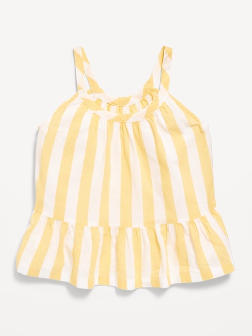 View large product image 1 of 1. Printed Cami Peplum Top for Toddler Girls
