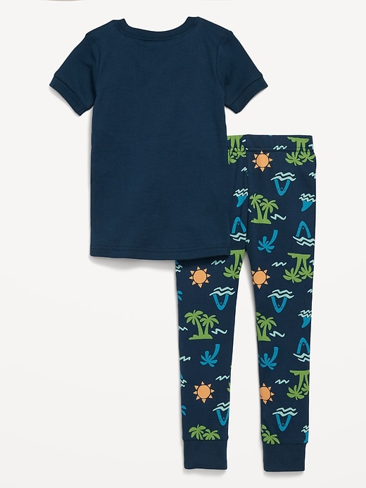 View large product image 2 of 2. Snug-Fit Graphic Pajama Set for Toddler & Baby