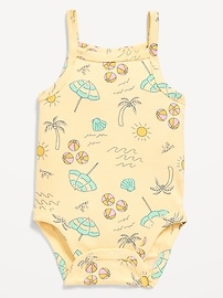 L'image numéro 1 présente Cache-couche camisole à motif pour Bébé