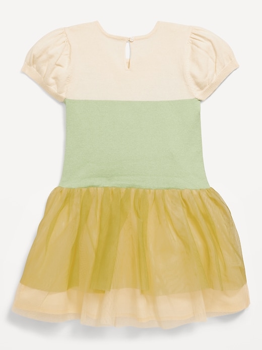 Image number 3 showing, Disney© Short-Sleeve Tiana Tutu Dress for Toddler Girls