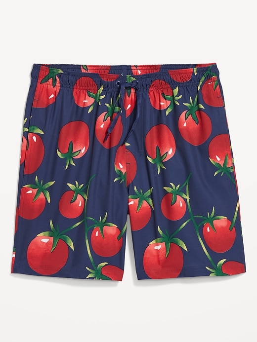 Image number 3 showing, Printed Swim Trunks -- 7-inch inseam