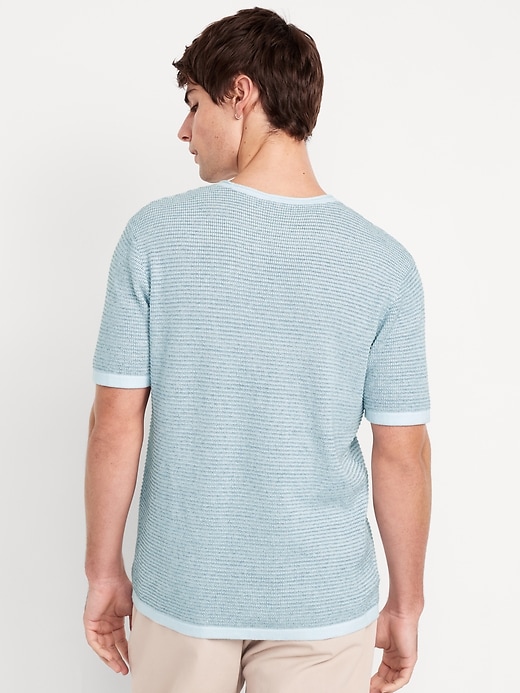 Image number 6 showing, Sweater-Knit T-Shirt