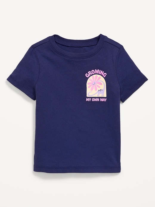 View large product image 1 of 1. Short-Sleeve Graphic T-Shirt for Toddler Girls