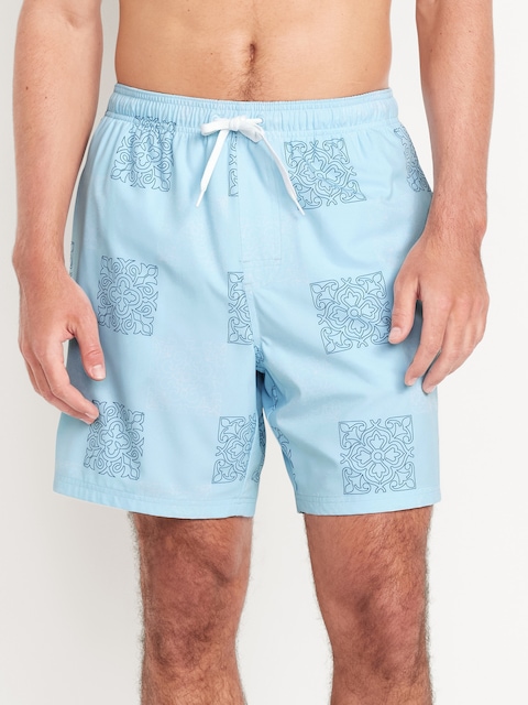 Lined Swim Trunks -- 7-inch inseam