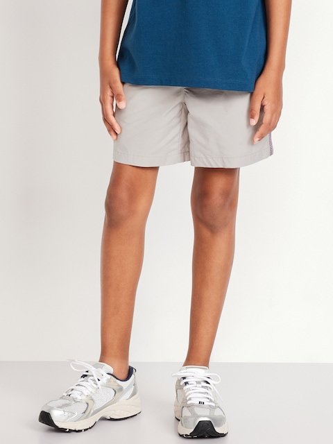 Above Knee Tech Zip-Pocket Shorts for Boys