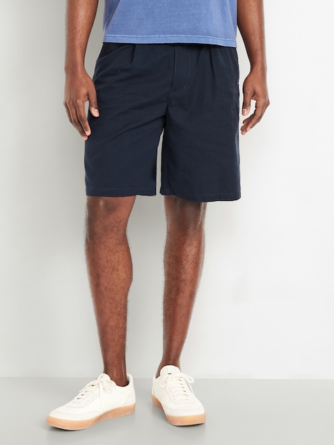 Baggy Bermuda Shorts -- 9-inch inseam