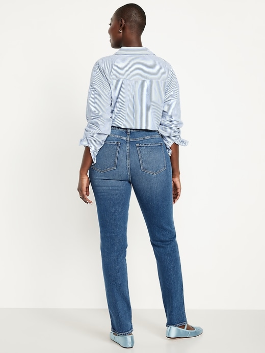 Image number 5 showing, High-Waisted Vintage Slim Jeans