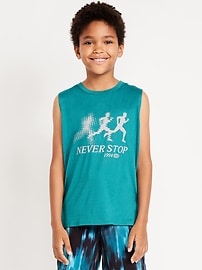 L'image numéro 1 présente Camisole à imprimé Performance NuageSport pour garçon