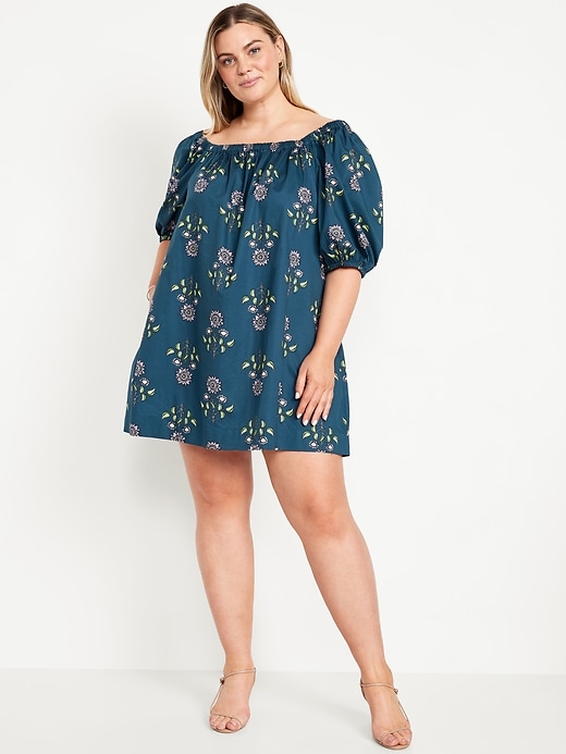 Image number 6 showing, Floral Mini Swing Dress