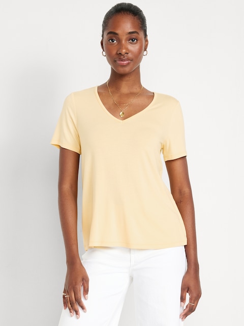 Luxe V-Neck T-Shirt