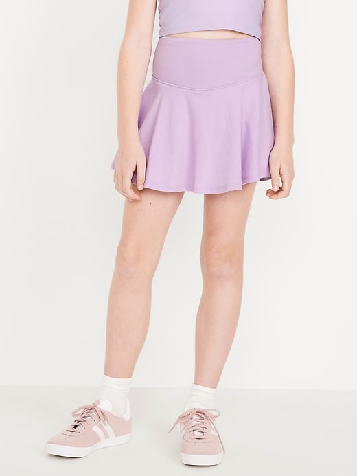 View large product image 1 of 6. High-Waisted Skort for Girls