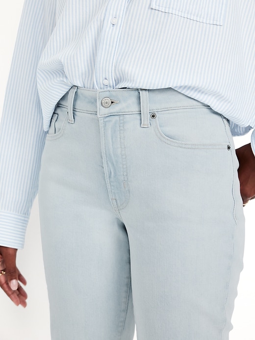L'image numéro 10 présente Jean OG profilé droit à taille haute longueur cheville