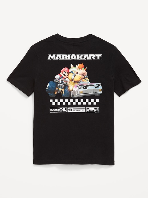View large product image 2 of 2. Mario Kart™ Gender-Neutral Graphic T-Shirt for Kids