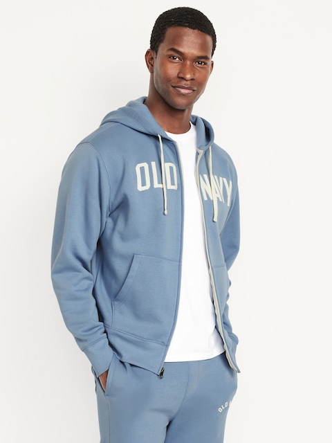 Loose Logo Zip Hoodie