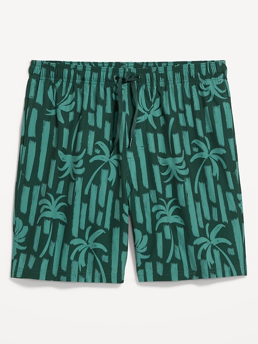 Image number 3 showing, Printed Swim Trunks -- 7-inch inseam