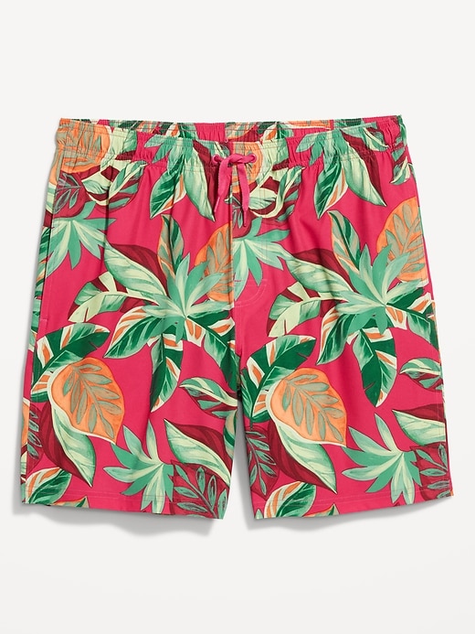Image number 3 showing, Printed Swim Trunks -- 7-inch inseam