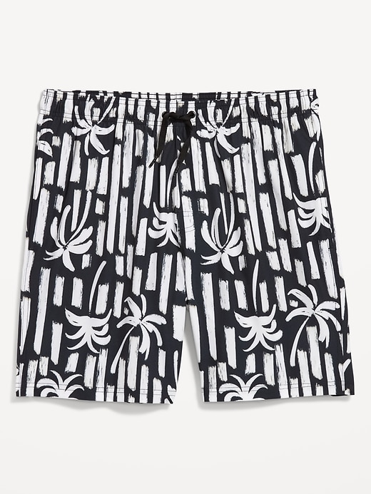 Image number 3 showing, Printed Swim Trunks -- 7-inch inseam