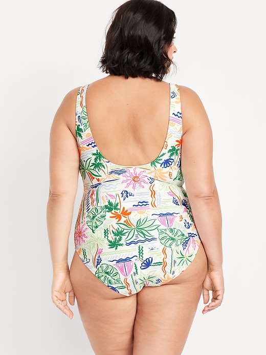 Image number 8 showing, Matte One-Piece Swimsuit